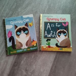 Grumpy Cat Little Golden Books Lot (2) – Children’s Picture Books